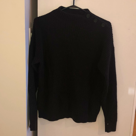 GAP 100% cotton sweater. Navy blue. - Picture 1 of 3